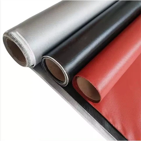High Silicone Coated Fiberglass Cloth Fabric